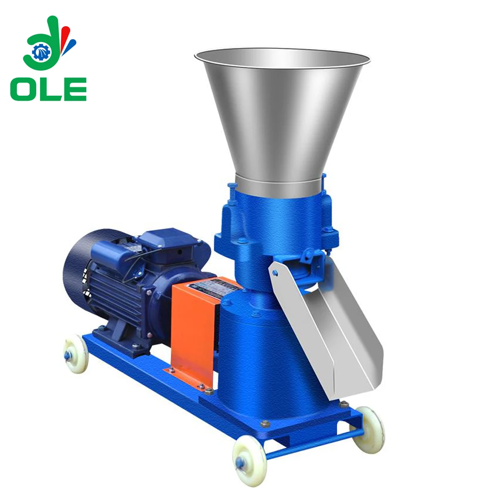 150kg/h Poultry Feed Pellet Machine Commercial Animal Feed Milling Machine