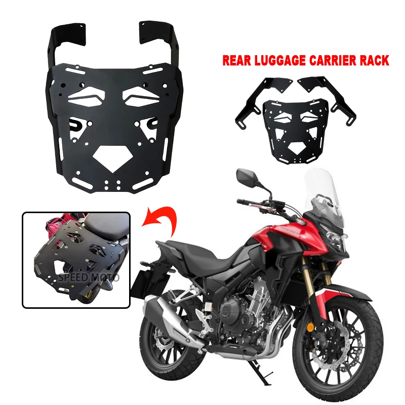 

CB500X задняя багажная полка, задняя бабка, верхний чехол, держатель багажника, опорный кронштейн для полки для Honda CB400X CB500 X CBR500 CBR500R