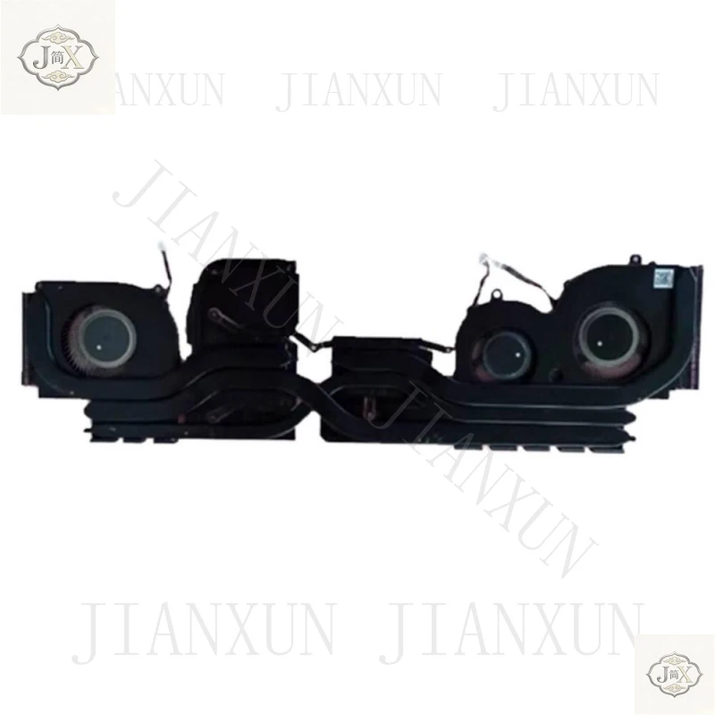 For MSI Creator Z16 1572 MS1572 MS-1572 Laptop CPU GPU Cooling Fan with Heatsink