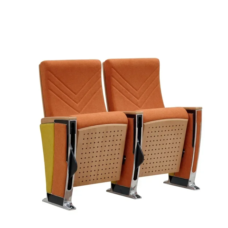 Cloth auditorium chair lecture hall chair with row chair school ladder classroom chair cinema theater chair