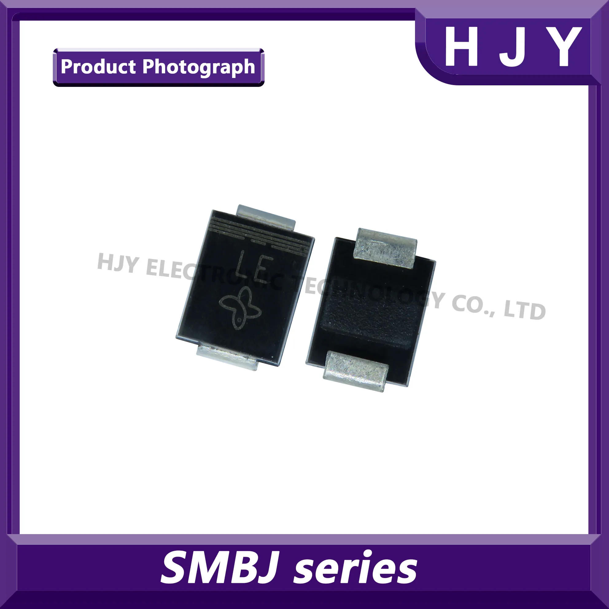 50PCS/lot SMBJ18A / CA SMBJ20A SMBJ22A SMBJ24CA SMBJ26CA SMBJ28A SMBJ30A SMBJ33ACA TVS DIODES MARKING: LT LV LX LZ ME MGDO-214AA