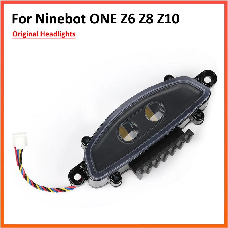 Оригинальный Z10 головной светильник для Ninebot One Z8 Z6 самобалансирующийся электрический скутер электрический Моноцикл передний светильник запасные части