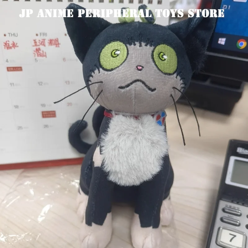 신제품 아오 노 엑소시스트 플러시 토이 만화 쿠로 피규어 플러시 펜던트 키체인 백팩 장식 팬 컬렉션 선물