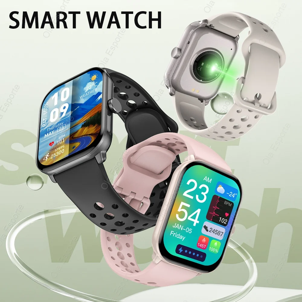 

Watch 5 Global Version SmartWatch Men Women HD AMOLED Screen Heart Rate Bluetooth Call s Waterproof Sports Smart Watch 2025 New