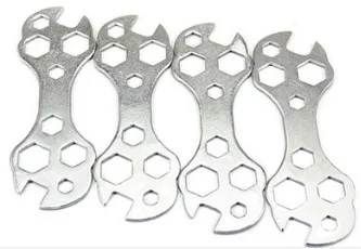 1PCS Hexagonal Plum Blossom Bicycle Multi Functional Flower Plate Wrench Multi Hole Wrench Flower Plate Wrench