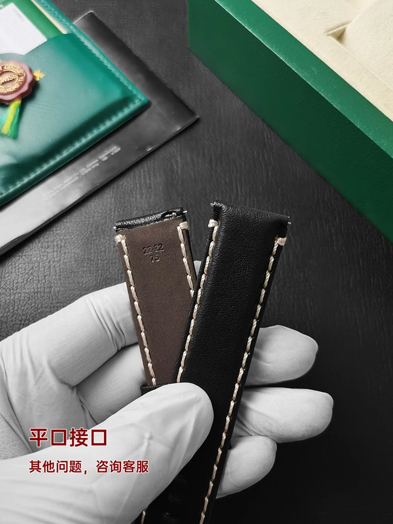 FUYIJIA Men Nylon Watchbands T-AG-HEUER CARRERA Original Style Strap 20MM 22MM Folding Buckle Waterproof Genuine Leather Belt