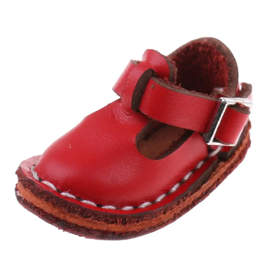 Chaussures de ceinture de rinçage rouge pour poupées, accessoire de vêtements, mode, 12 po