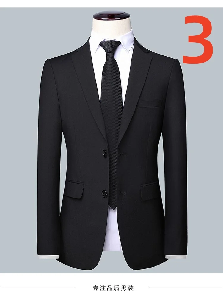 X030Groom suit men\'s British slim suit wedding three-piece suit wedding tuxedo banquet evening dress men