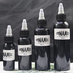 Teng Tattoo Ink Material, Body Color Drawing, Tinta Dinâmica, Preto, 30ml, 60ml, 90ml, 120ml, 1Pc