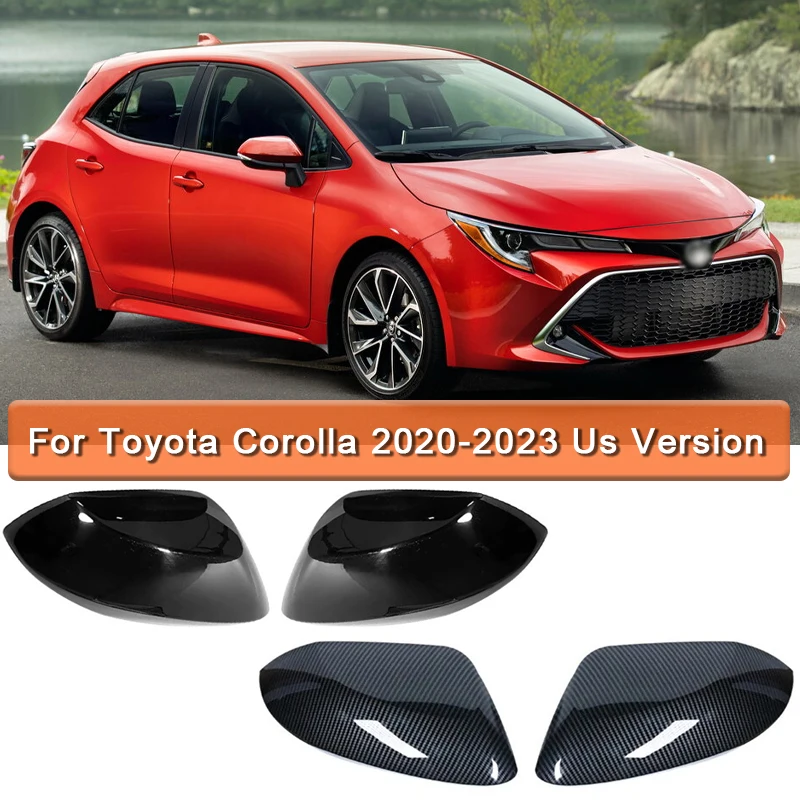 

Для Toyota Camry 2020-2023 автомобильное боковое зеркало, крышка дверного крыла, внешняя крышка заднего вида, украшение корпуса из углеродного волокна