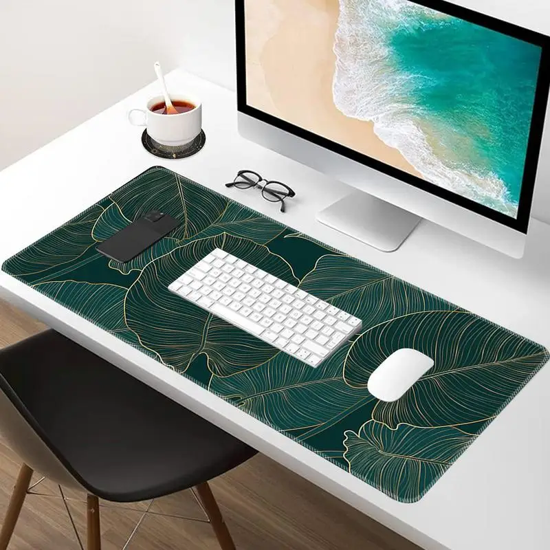 

Computer Mousepad Mat Large Rubber Desk Mat Non-Slip Desk Mousepad Extended Desk Pad Waterproof Abstract Keyboard Pad For Desk &
