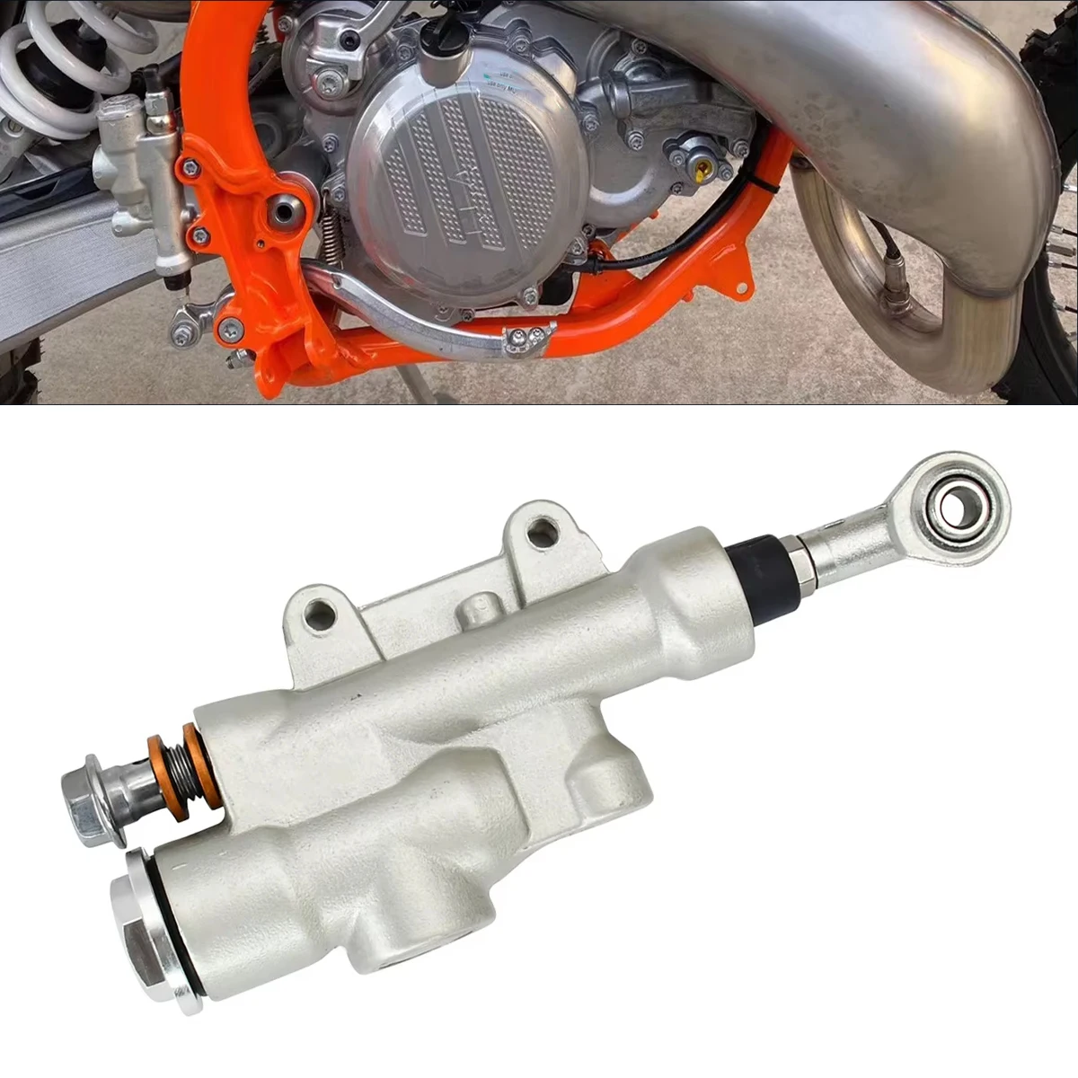 Pompa głównego cylindra hamulca tylnego do motocykli KTM XCW XCF-W EXC EXC-F SX SXF XC XCF 6 dni TPI 150 200 250 300 350 400 450 500