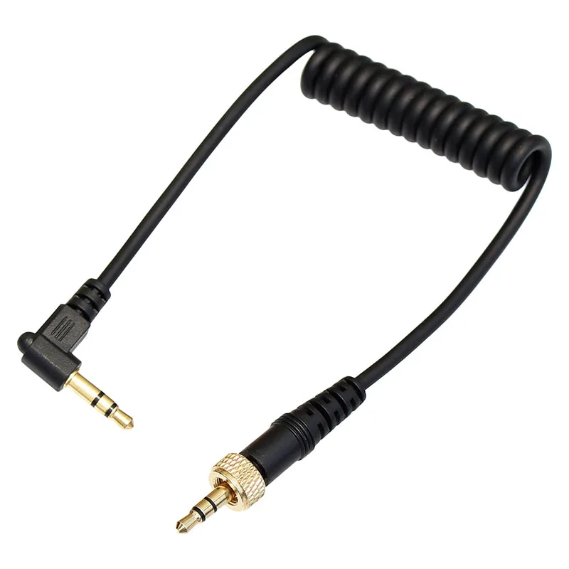 TRS do TRS 3.5mm sprężynowy mikrofon Audio z klamrą podłączoną do lustrzanka SONY UWP-D11/UWP-D21, D12, V1, P03