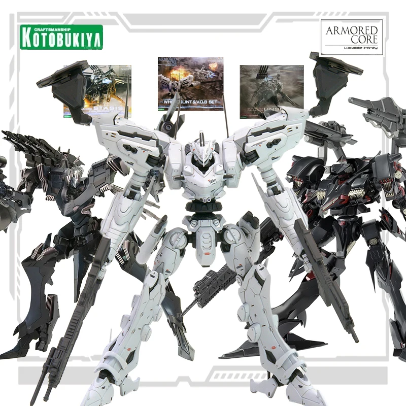 Kotobukiya Originale ARMORED CORE Serie WHITE-GLINT VO.B SET Action Figure Modello di Montaggio Giocattoli Modello Da Collezione Regali per I Ragazzi