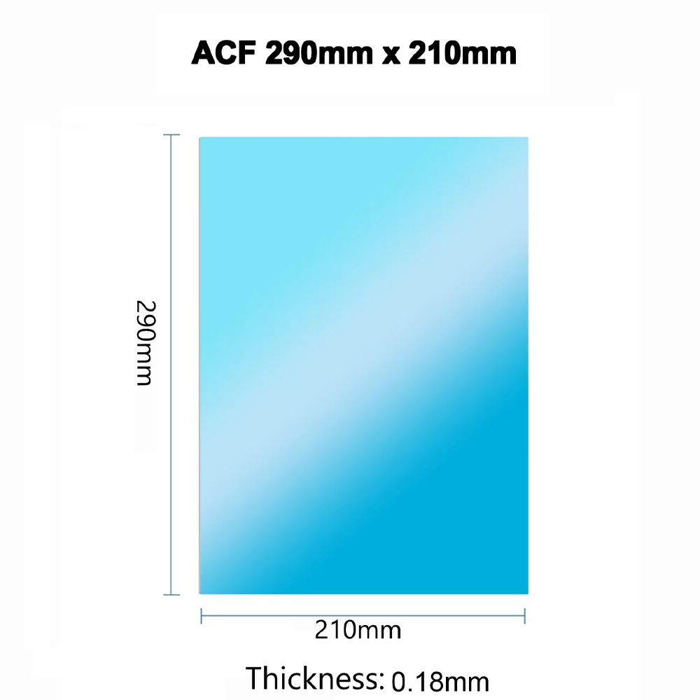 2Pcs ACF Release Film for Elegoo Saturn 2 3 Ultra, ANYCUBIC Photon M5S, M5S PRO, M7 Pro 3D Printer ACF Release Film Sheet Roll