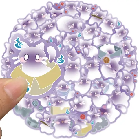 6 best sales बैंगनी स्टिकर - №2