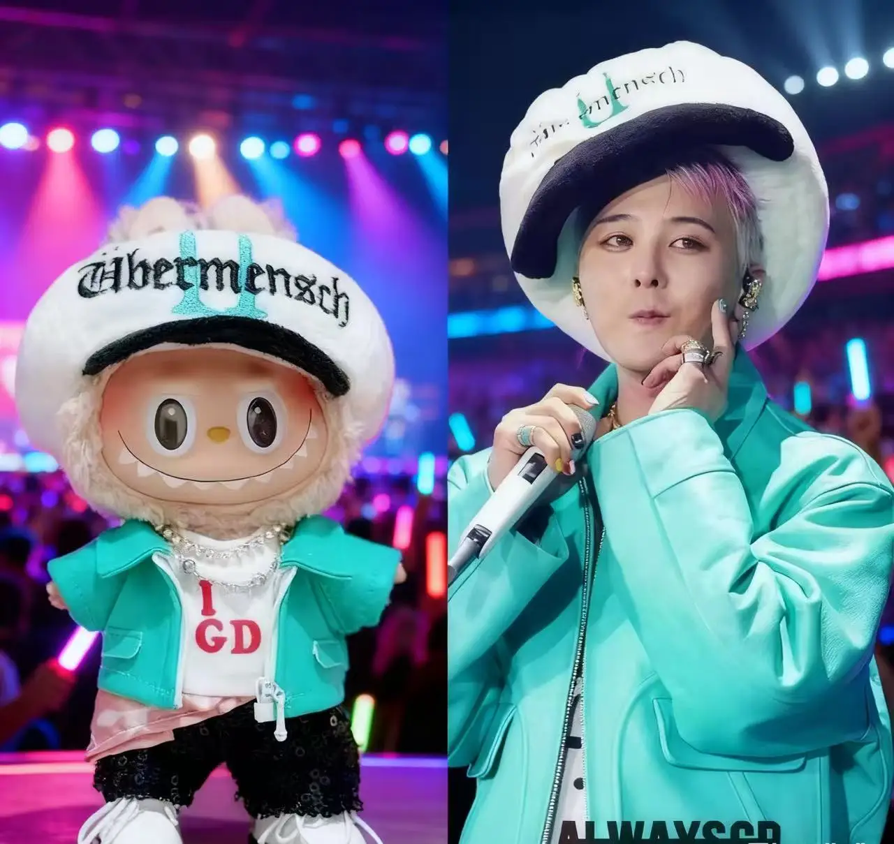 

Одежда подходит для 15/17 см, виниловая шляпа Dol Idol Gd, комплект шляп с грибами, кукольная одежда, модные трендовые аксессуары