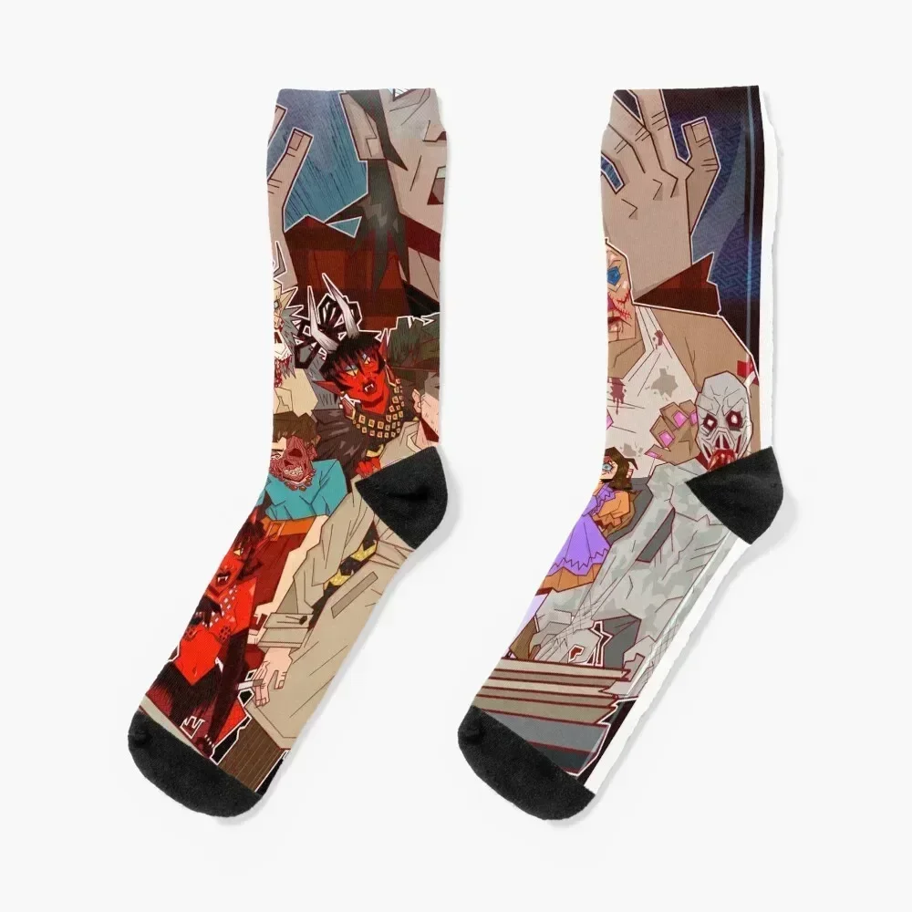 

Best House Files Unearthed: Legendary House Socks anime fashionable Lots bright garter Socks Women Men's