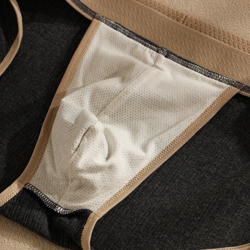 3-pack men's underwear men's briefs youth sports shorts breathable cotton sexy briefs personality men's underpants briefs