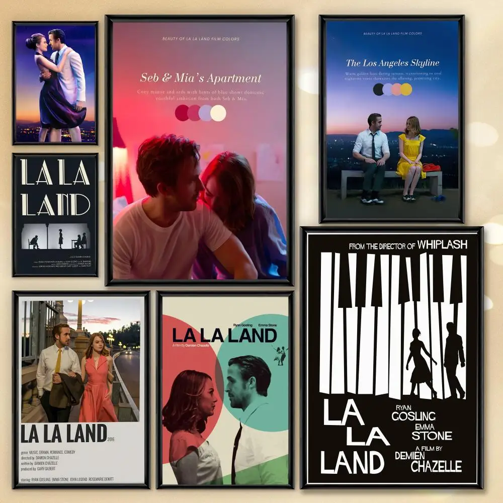 La La Land Movie Warm Visual Focus Cozy Apartment Lifestyle Fast DIY Decor Relaxing Space Decor Modern Setup Idea Poster