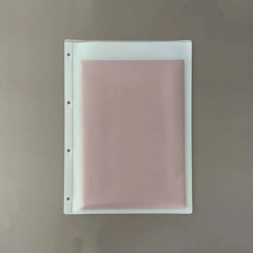 10Pcs Transparent Loose-Leaf Notebook Refill Paper A7 A6 A5 A4 Category Page Tab Spiral Binder Divider Page Separator