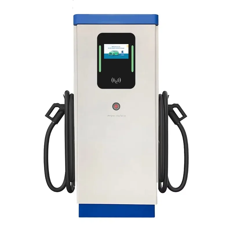22KW Fast EV Wall Charger Three Phase Commercial Electric Vehicle Charging Station for Business