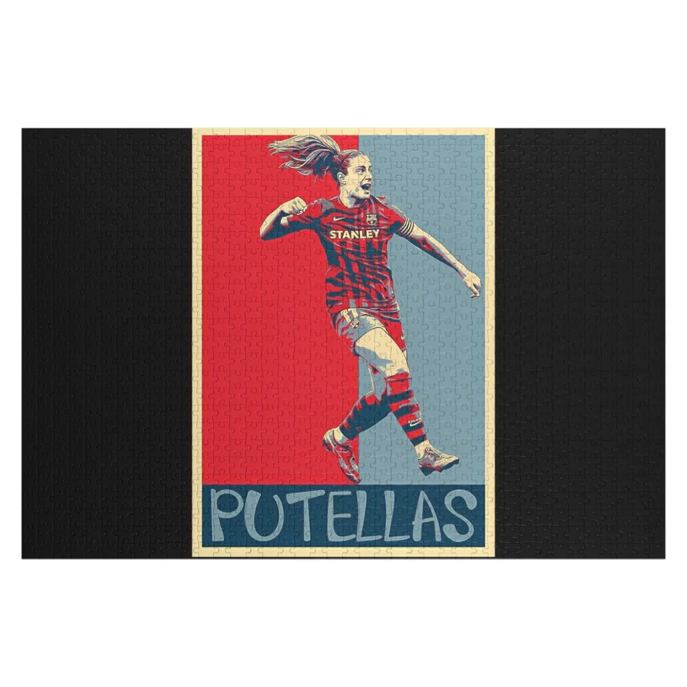 

Alexia Putellas Jigsaw Puzzle Jigsaw Pieces Adults Wooden Animal Custom Kids Toy Children Puzzle