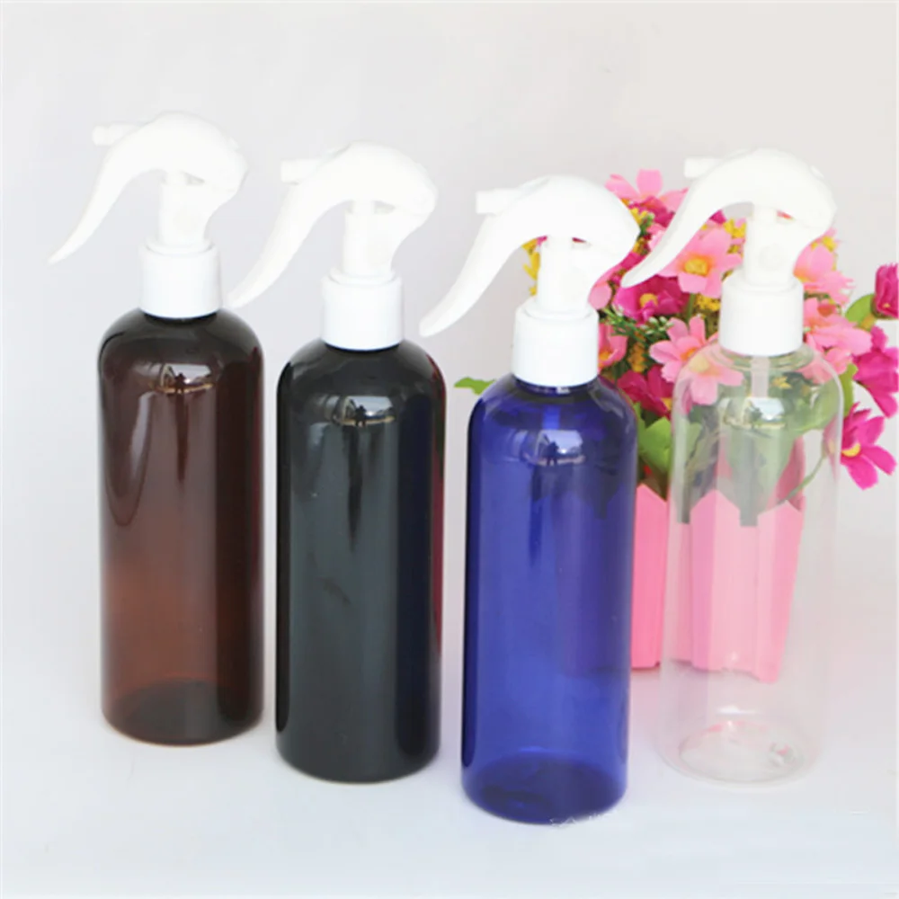 300ml 6 color available Plastic Water Spray Bottle&Sprayer Watering Flowers Spray Bottle with white trigger sprayer