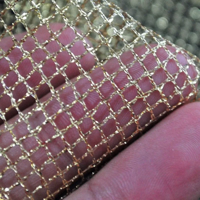 

3 ярда золотистой сетчатой ткани для декора подарочных коробок и упаковки конфет