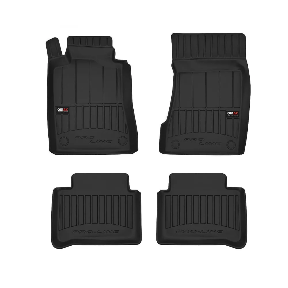 Premium Floor Mats for for Mercedes E Class W211 S211 2004-2009 Black 4x United States