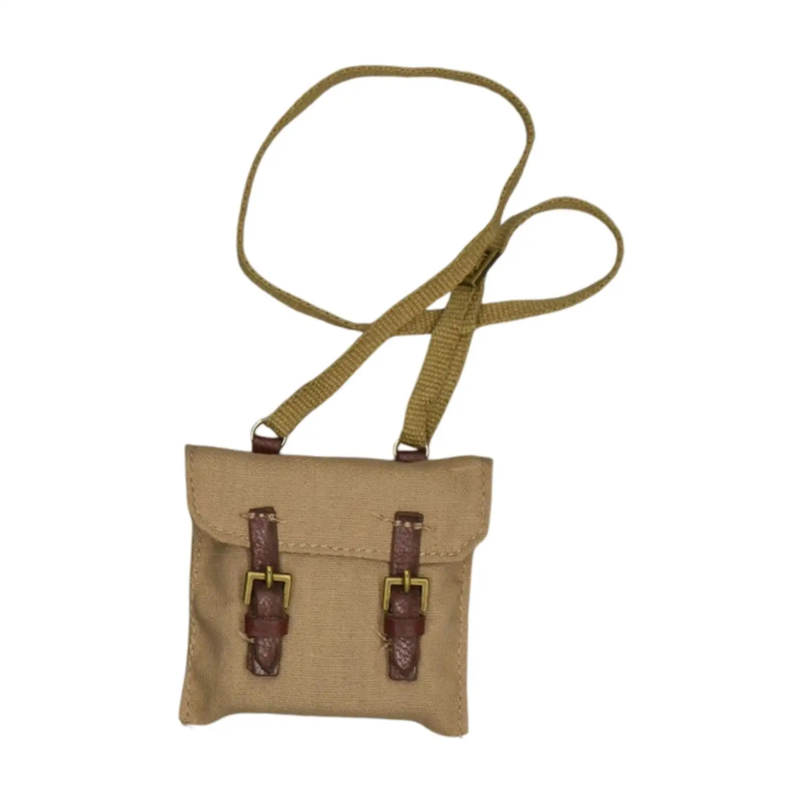 

1/6 CRARE CROSSBODY Bag, Action Figures Bag, Doll Model Clothing Dress Up Action Figure Collector Equipment Accessories,