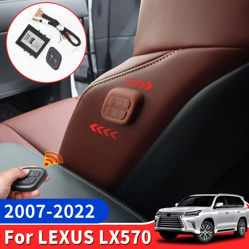 

2008-2021 For Lexus LX570 Co-Pilot Seat Electric Adjustment Interior Modification Accessories Wireless Linked Switch Button