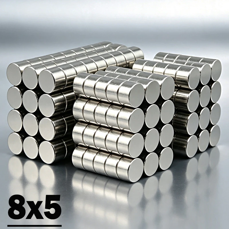 8x5mm Magnet 10-500pcs 8*5mm Magnet Accessory N35 NdfeB Office Fridge Magnets Neodymium Permanent Magnetic Imanes Magnet