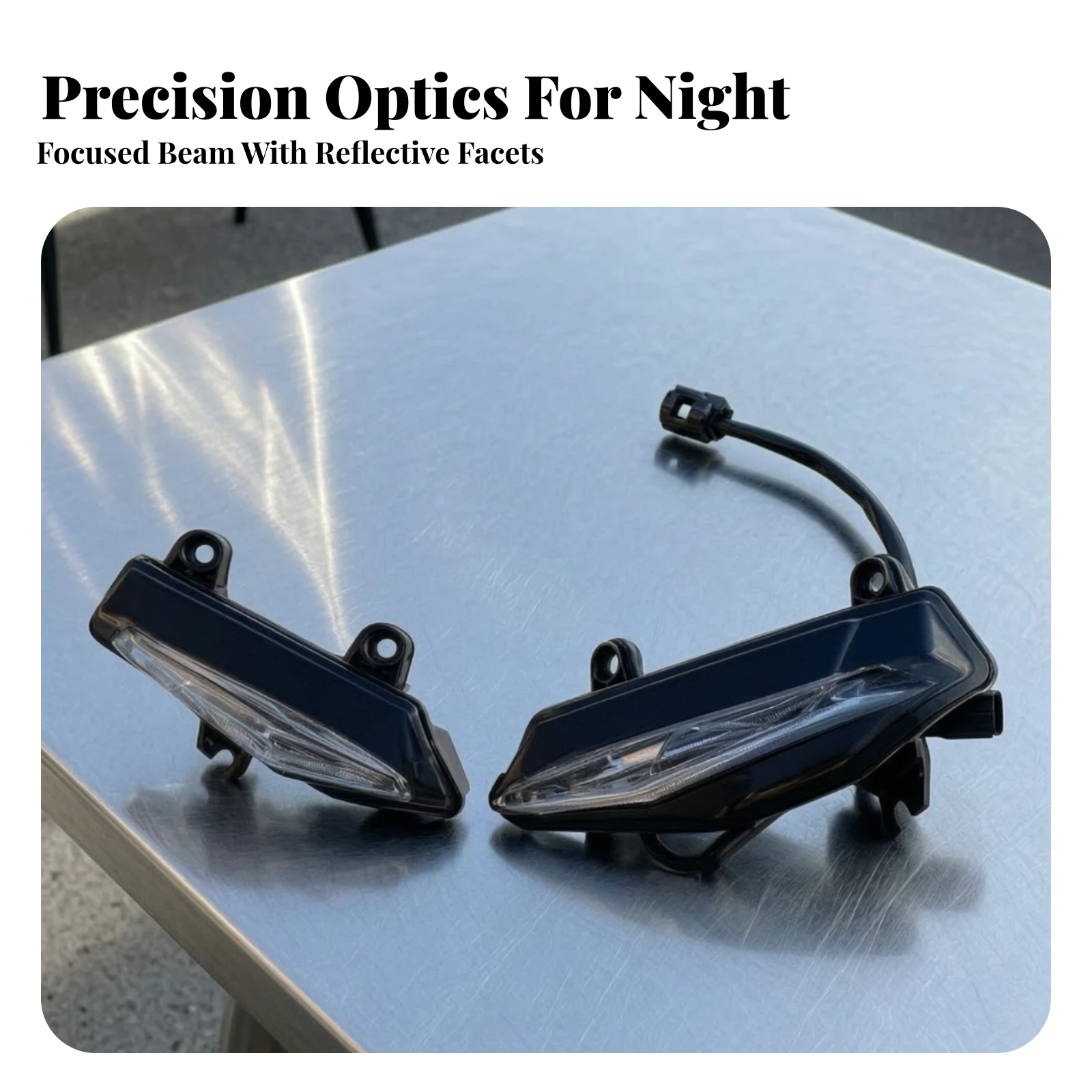 Front Motorcycle Lighting Assembly Sleek Japanese Manufacturer YZF-R1 LED Daytime Running Light Assembly Motorcycle Daytime