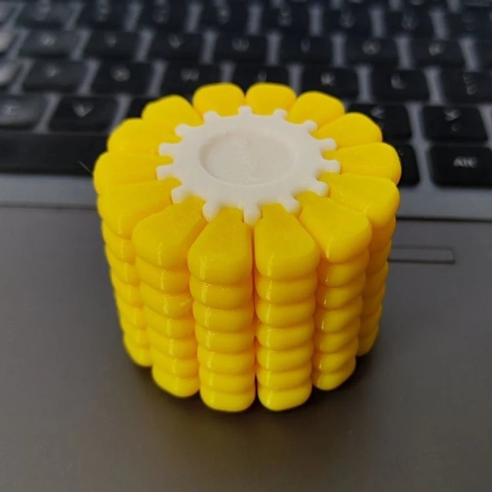 Puzzle de maïs imprimé en 3D - Jouet éducatif de difficulté intermédiaire