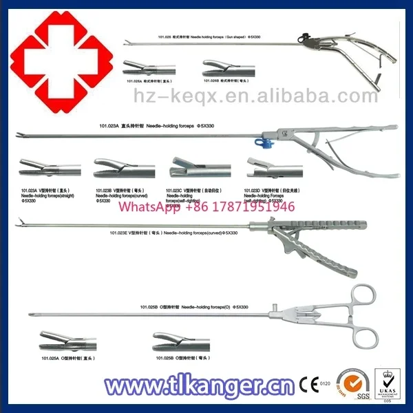 Needle holder laparoscopic forceps for endoscopy surgery