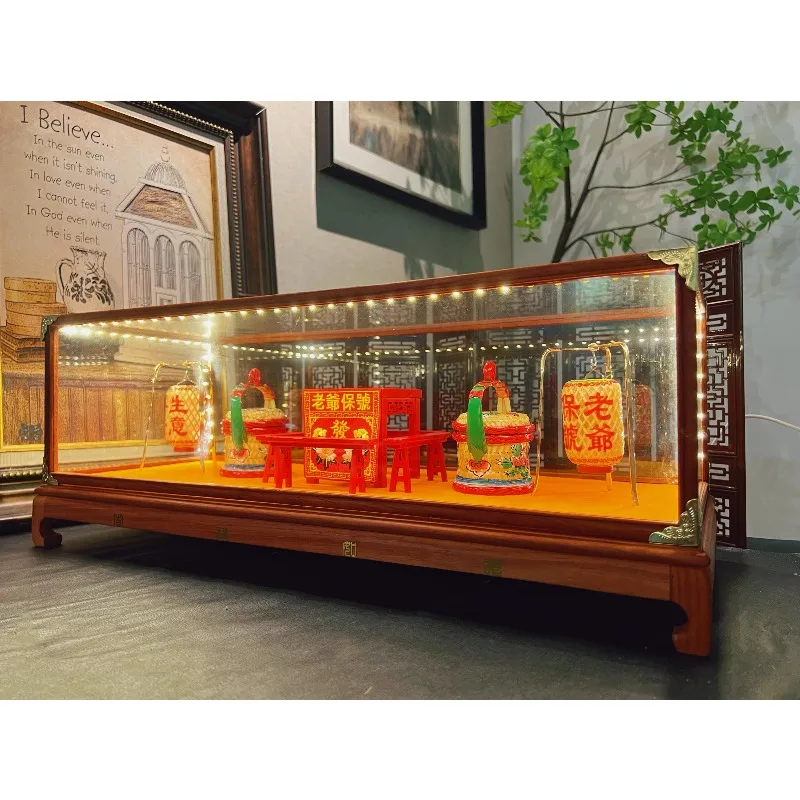 Bamboo Lantern Eight Immortals Table Master Mid-Autumn Festival Gift Ornament