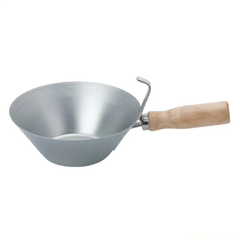 

A2BE Stainless Steel Mud Pans With Handle Heavy Duty Plaster Mud Pans