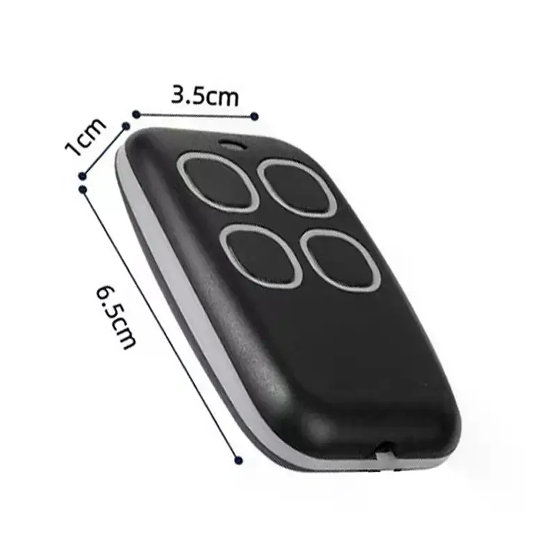 Universal 4 Button Garage Door Remote With Easy Programming And Stable Signal Perfect For Home Garage Gate Access Control