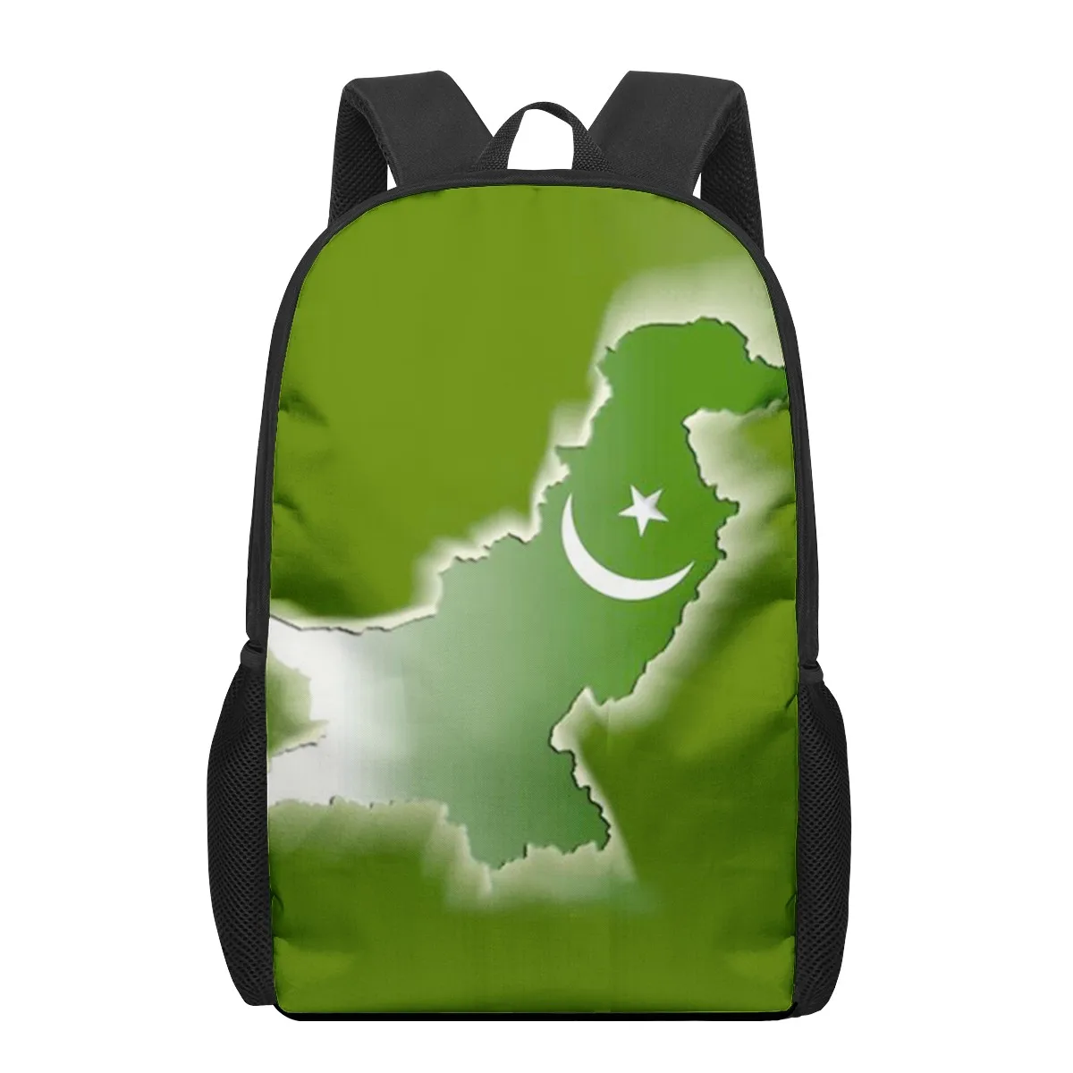 Algeria Flag Children School Bag for Toddler Printing Kid's Backpack Schoolbag Shoulder Bag Boys Girls Large Capacity Backpack