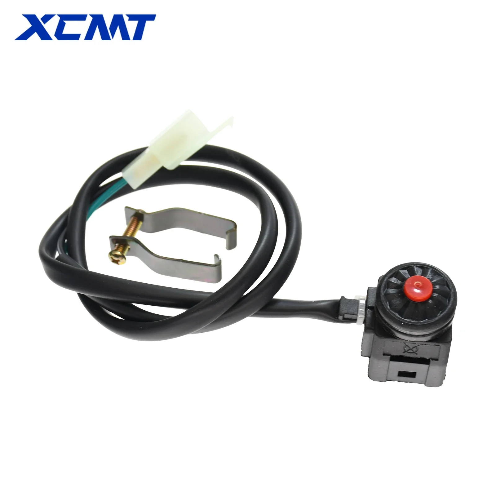 Motorcycle Start and Kill Switch NO/OFF Horn Button Commonly Open Electrical Converter For Yamaha KTM Honda Kawasaki ATV UTV Etc