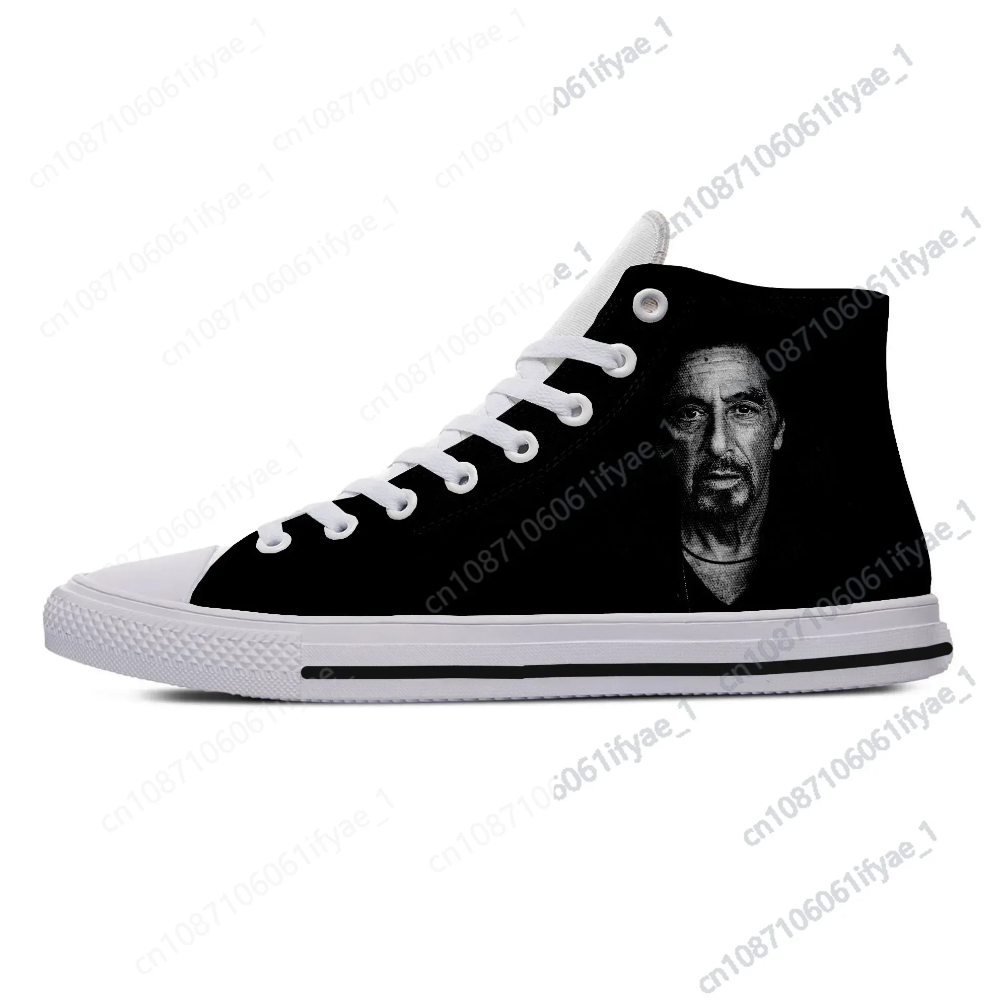 

Hot Cool Fashion Al Pacino High Sneakers Men Women High Quality Handiness Casual Shoes High Help Lightweight Classic Board Shoes