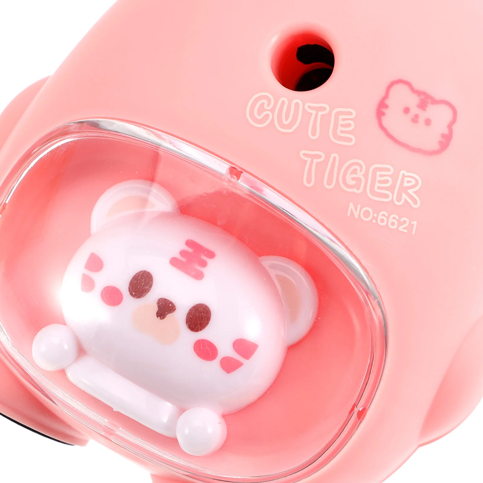 

Manual Cartoon Pencil Sharpener Small Size Lightweight Cute Design Easy Operation Large Chip Box Student Stationery School