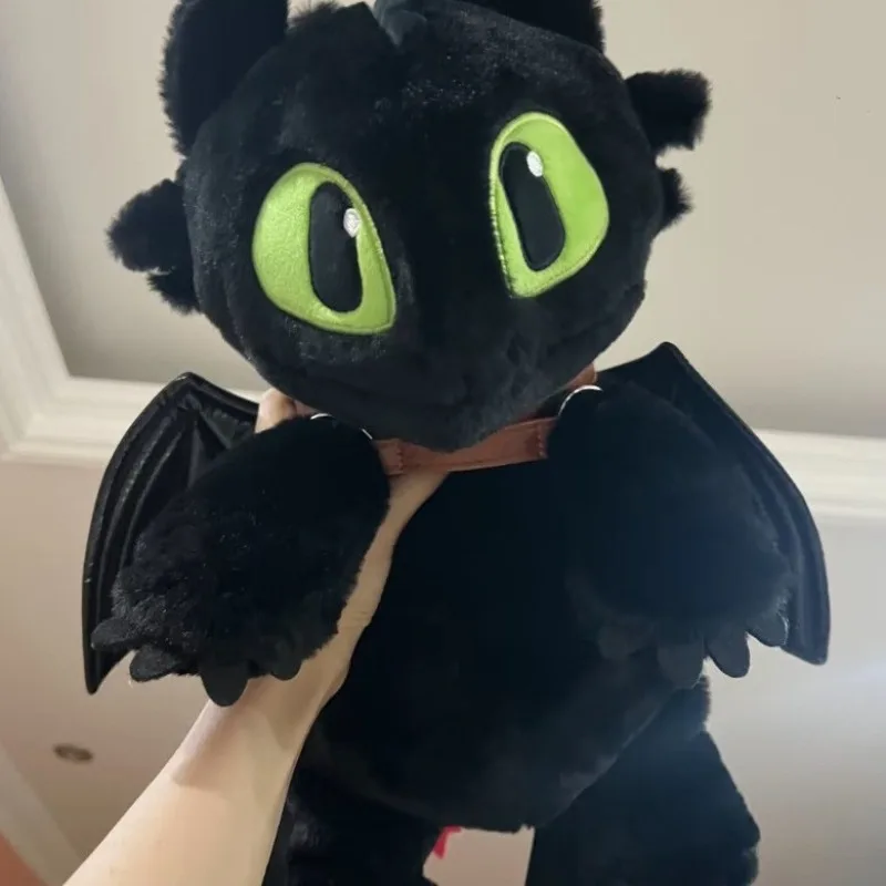 Mochila de dragón lindo, bolsa de felpa de dibujos animados, bolsa de viaje de gran capacidad para ir al trabajo, regalo de vacaciones