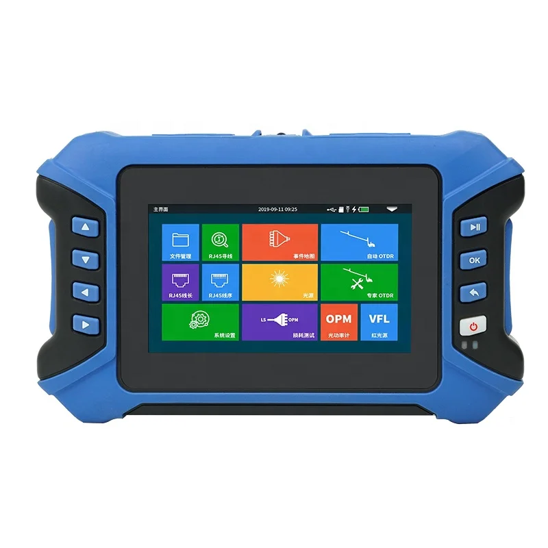 

F1 SM 1310/1550nm 32/30dB High Precision Reflectometer OTDR Fiber Tester Mini OTDR Fiber Optic Tester