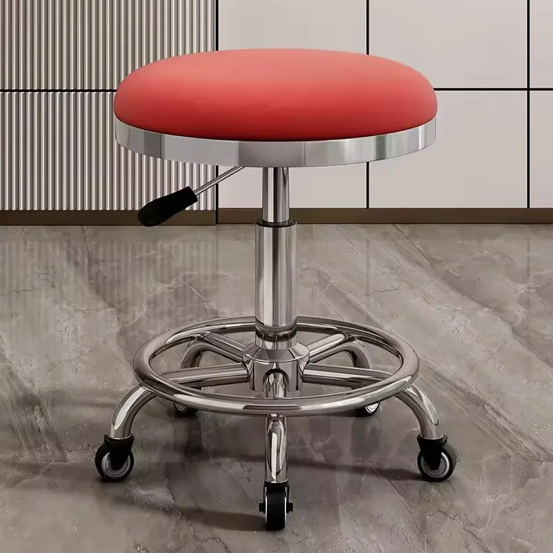 

Парикмахерские стулья в современном стиле, регулируемый салонный стул для парикмахерских