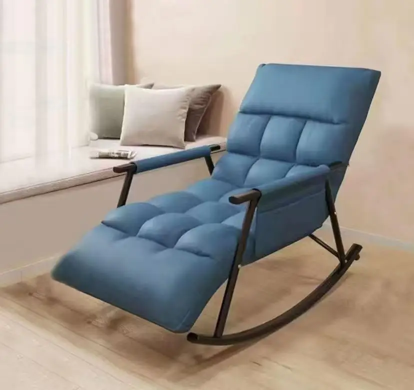 عالية الجودة غرفة نوم غرفة المعيشة في الهواء الطلق PE الروطان كرسي متأرجح مريح الاسترخاء صالة الترفيه كرسي #4