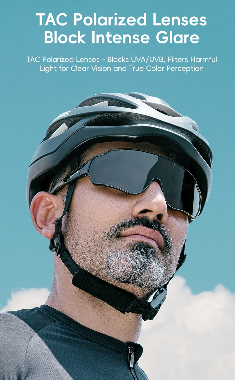 ROCKBROS Radfahren Gläser Männer Frauen MTB Straße Outdoor Sport Wandern Brillen Polarisierte Fahrrad Sonnenbrille Myopie Rahmen Fahrrad Brille – Detail 6
