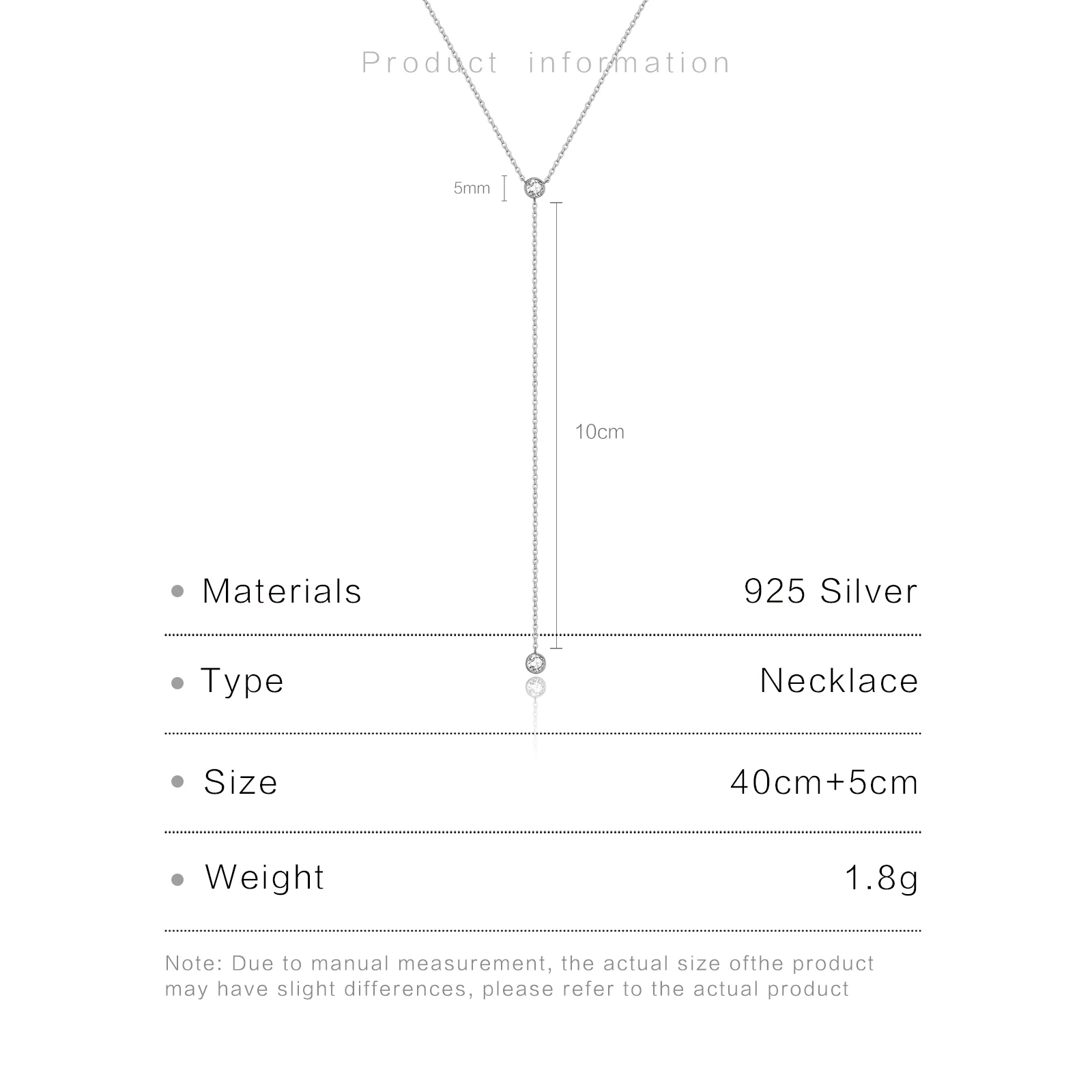 VEWANT Okrągły CZ Wisiorek Krzyż Y 925 Sterling Silver Wisiorek Długi Łańcuch Naszyjnik Choker Luksusowa biżuteria 2024 — zdjęcie 7