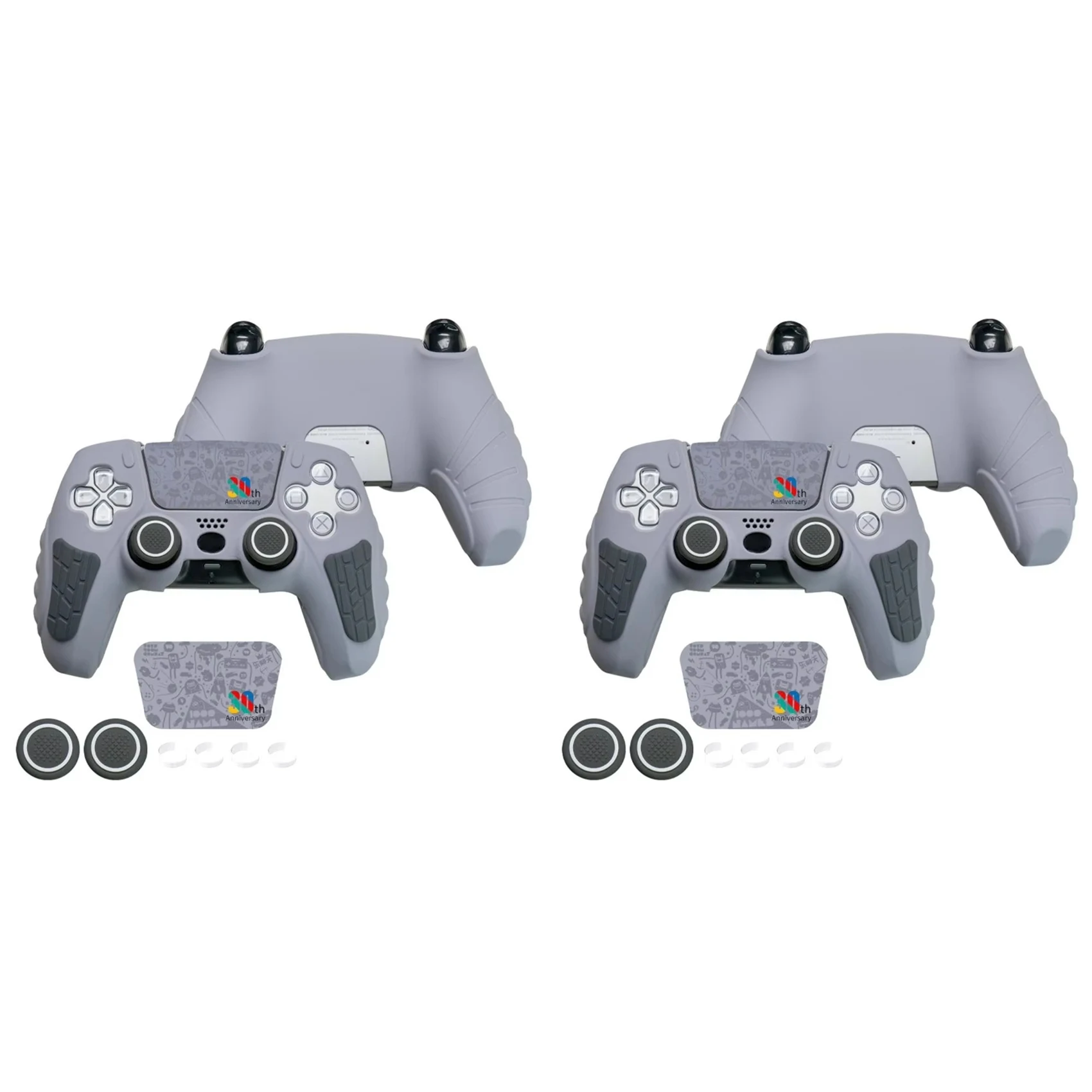

Силиконовый чехол для контроллера T31C-2X, лимитированная серия к 30-летию, для PS5 с наклейкой для сенсорного экрана, для корпуса Playstation5